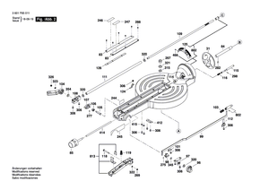 New Genuine Bosch 1609B06207 Warning Label