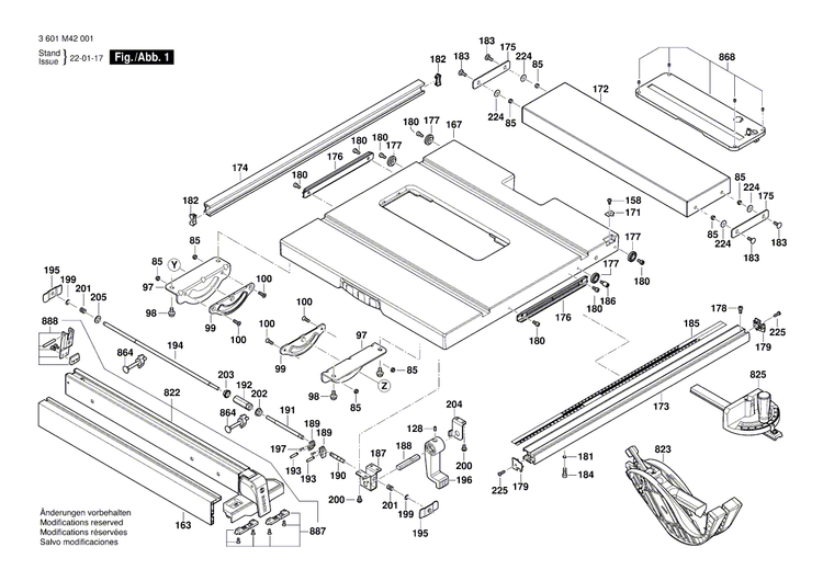 New Genuine Bosch 1609B06218 Pointer