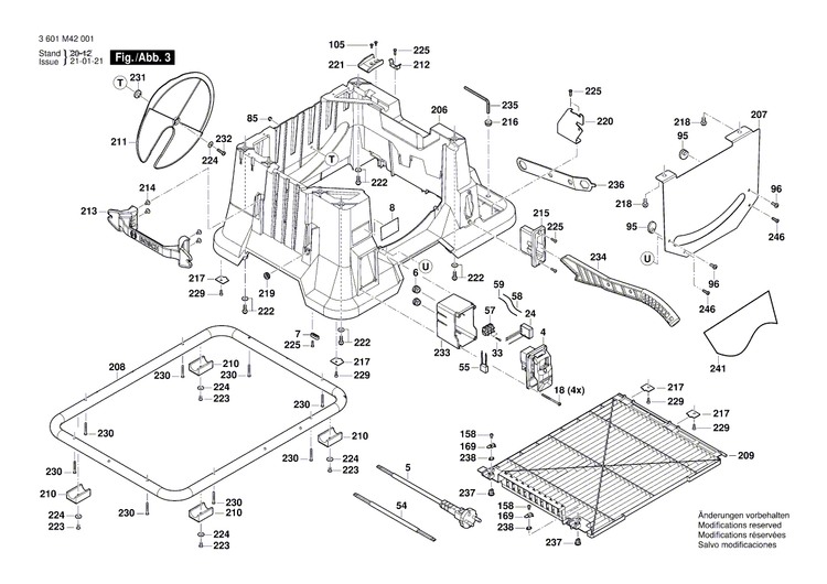 New Genuine Bosch 1609B06220 Pointer