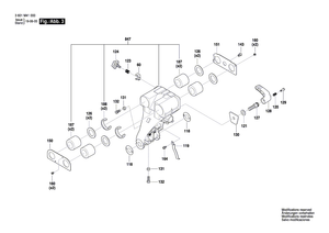 New Genuine Bosch 1609B06285 Label
