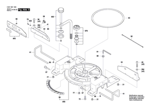 New Genuine Bosch 1609B06285 Label