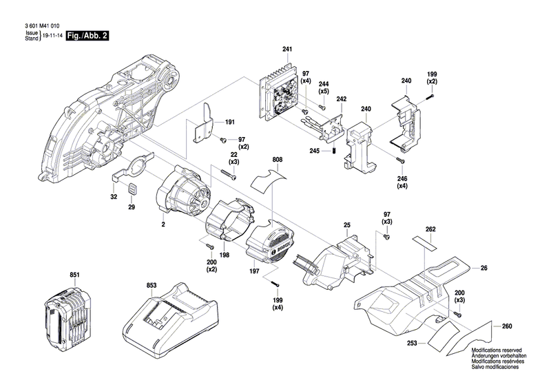 New Genuine Bosch 1609B06317 Label