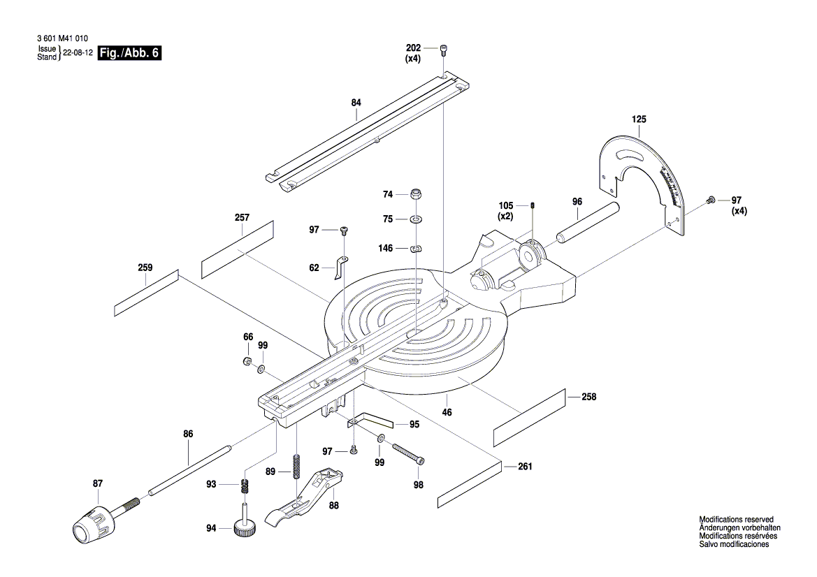 New Genuine Bosch 1609B06317 Label