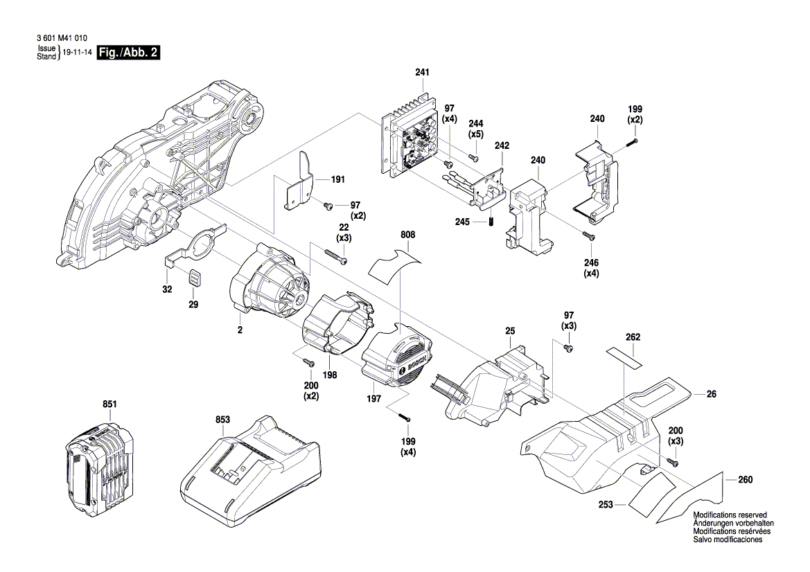 New Genuine Bosch 1609B06318 Label