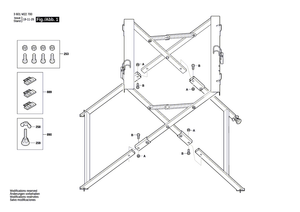 New Genuine Bosch 1609B06388 Adjustable Support