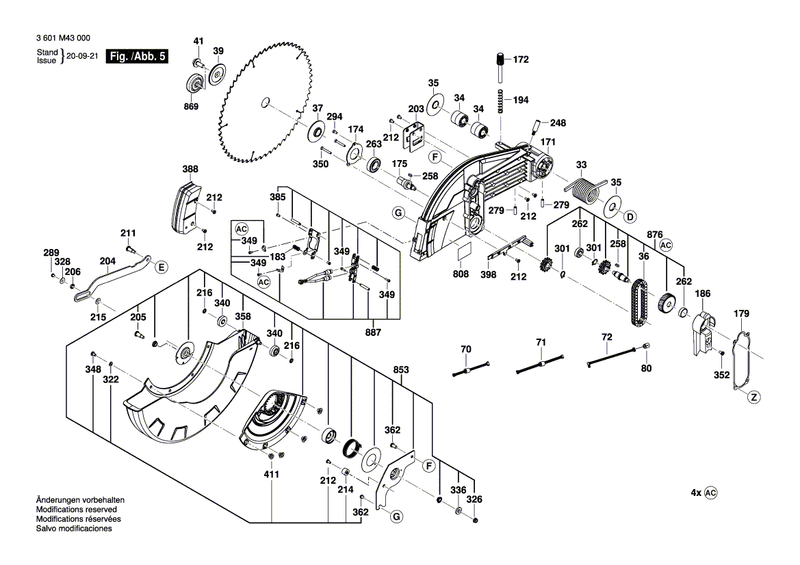 New Genuine Bosch 1609B06480 Support