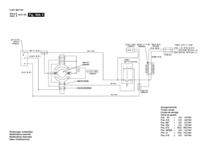 New Genuine Bosch 1609B06557 Flange