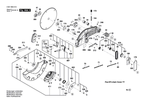 New Genuine Bosch 1609B06736 Warning Label