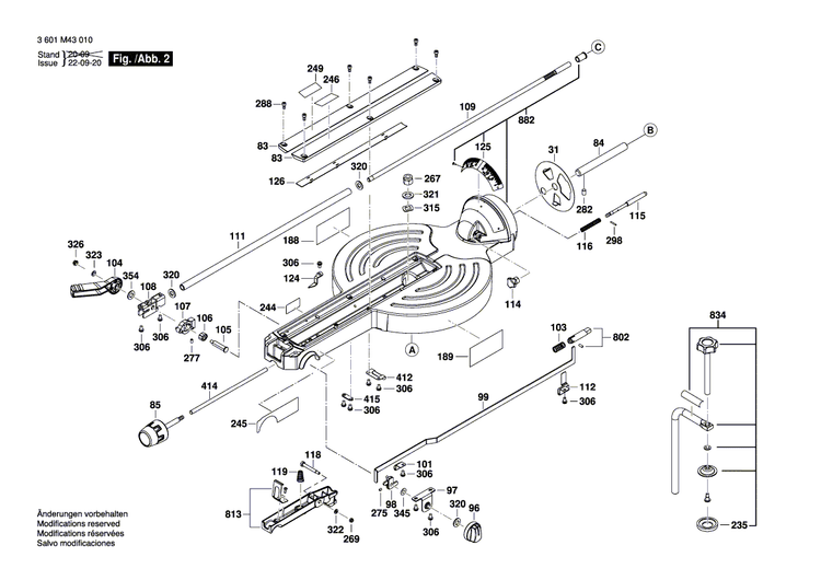 New Genuine Bosch 1609B06738 Warning Label