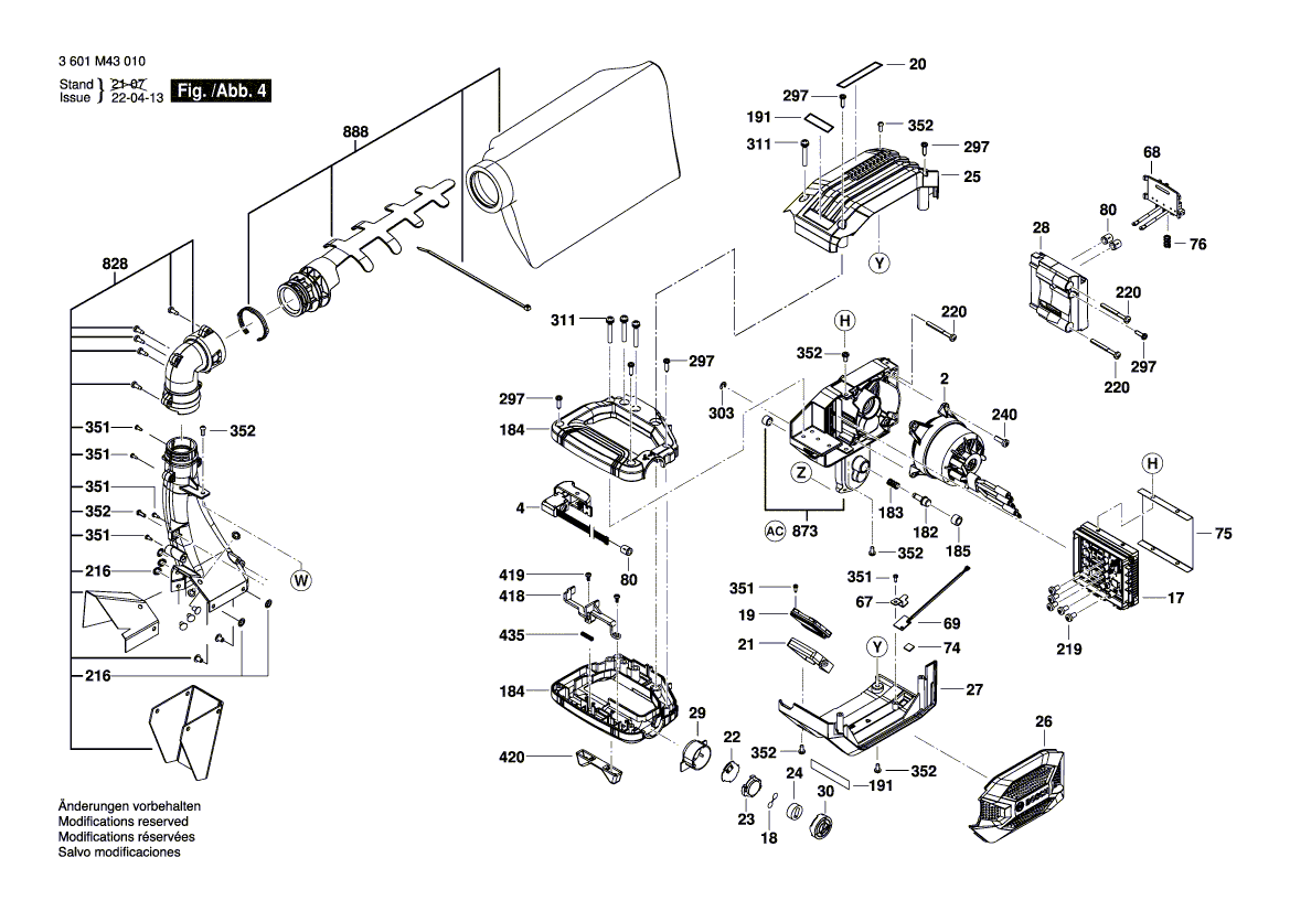 New Genuine Bosch 1609B06742 Label