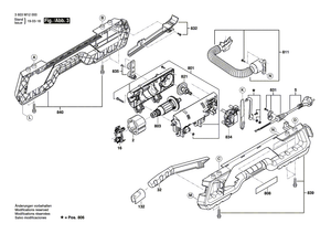 New Genuine Bosch 1609B06811 Supporting Block