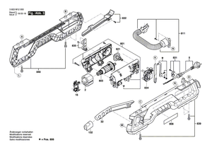 New Genuine Bosch 1609B06824 Screw and washer assembly