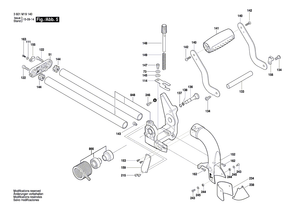 New Genuine Bosch 1609B06954 Mitre Fence