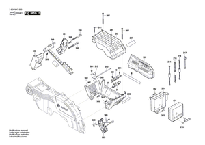 New Genuine Bosch 1609B06968 Cover