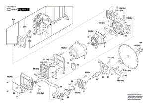 New Genuine Bosch 1609B07075 Screw