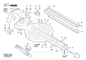 New Genuine Bosch 1609B07119 Feed Table