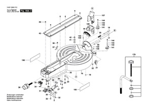 New Genuine Bosch 1609B07156 Sliding Rod