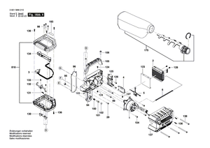 New Genuine Bosch 1609B07156 Sliding Rod
