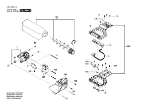 New Genuine Bosch 1609B07359 Housing Cover