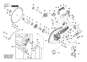 New Genuine Bosch 1609B07368 Dust Extraction