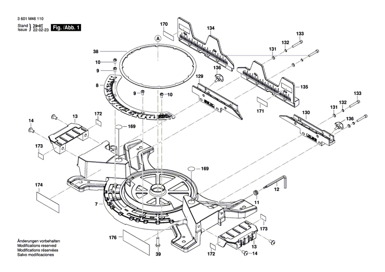 New Genuine Bosch 1609B07378 Linkage