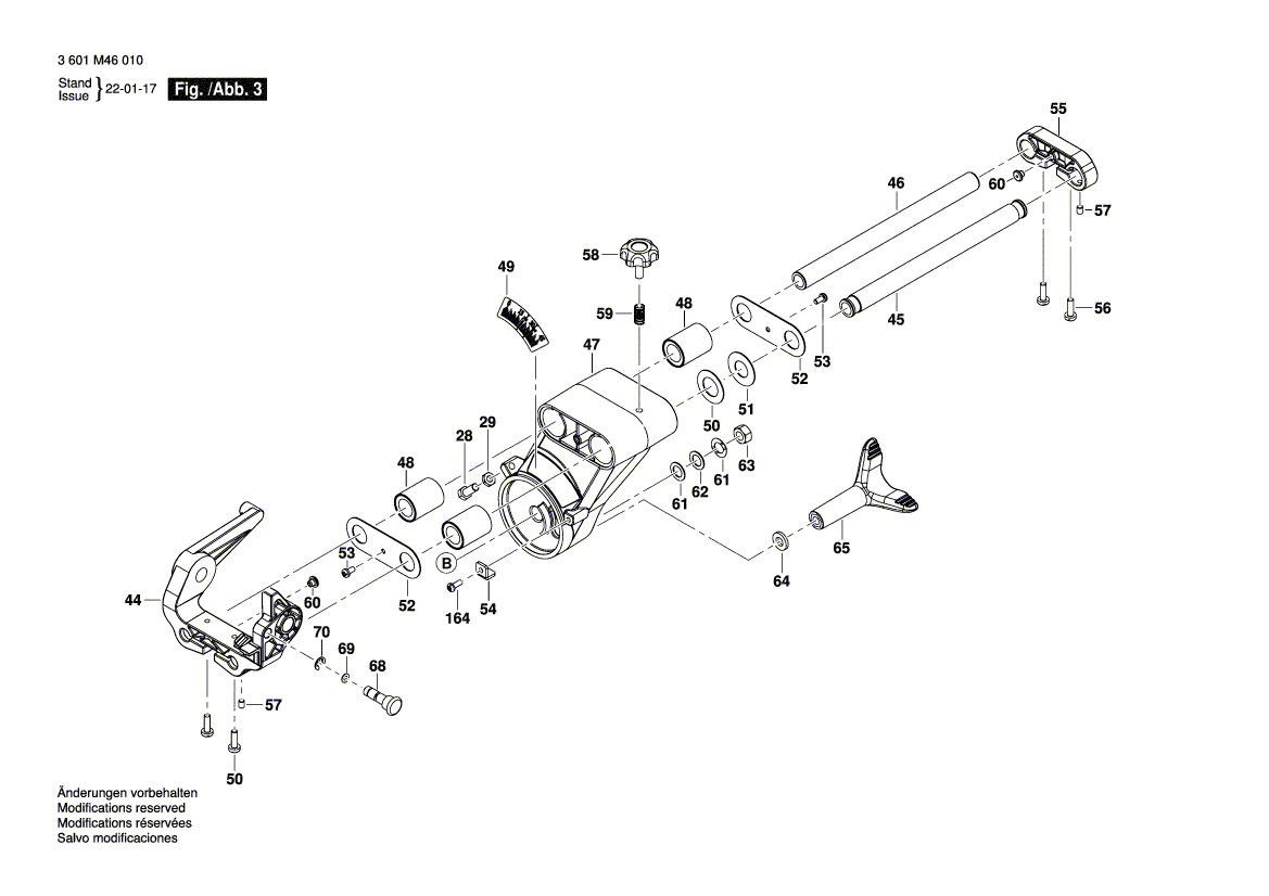 New Genuine Bosch 1609B07392 Screw