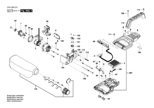 New Genuine Bosch 1609B07403 Rail