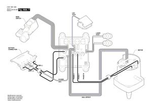 New Genuine Bosch 1609B07593 Supporting foot