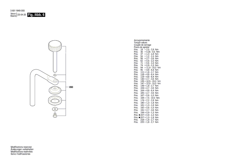 New Genuine Bosch 1609B07602 Wear Plate