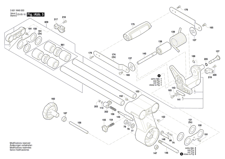 New Genuine Bosch 1609B07699 Bushing