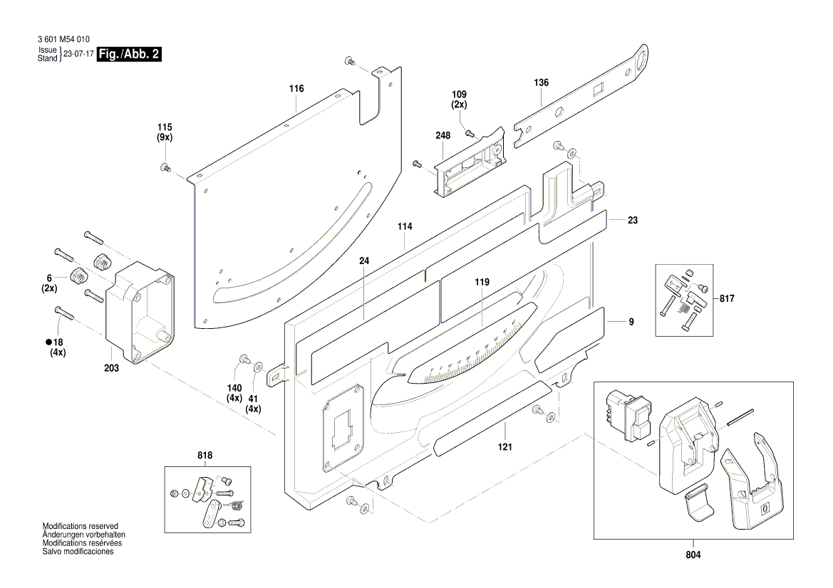 New Genuine Bosch 1609B07838 Tapping Screw