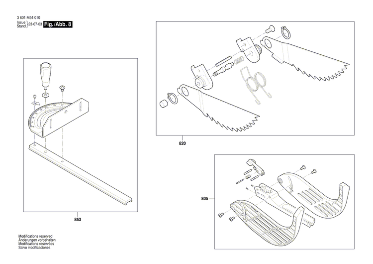 New Genuine Bosch 1609B07838 Tapping Screw