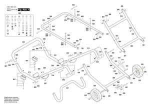 New Genuine Bosch 1609B07997 Label