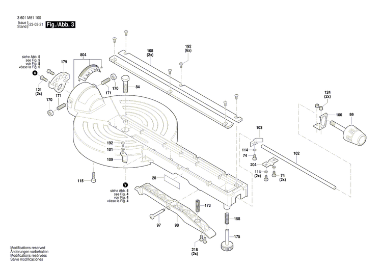 New Genuine Bosch 1609B08065 Arm