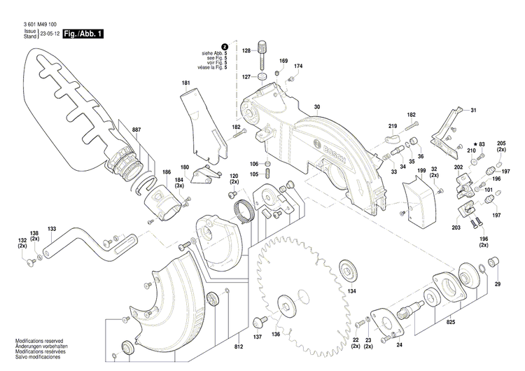 New Genuine Bosch 1609B08089 Lock Nut