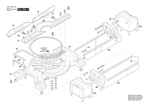 New Genuine Bosch 1609B08098 Shaft