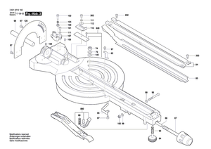 New Genuine Bosch 1609BN0136 Nameplate