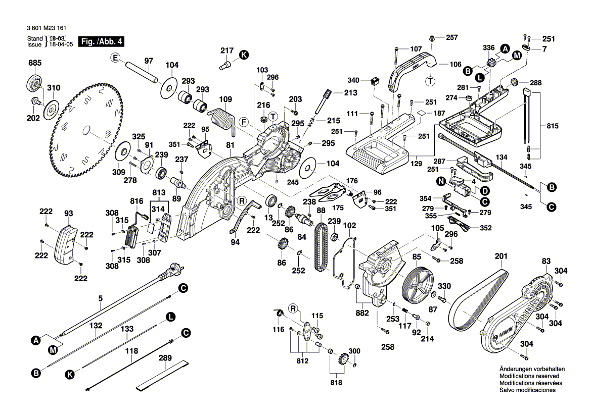 New Genuine Bosch 1609BN0208 Nameplate