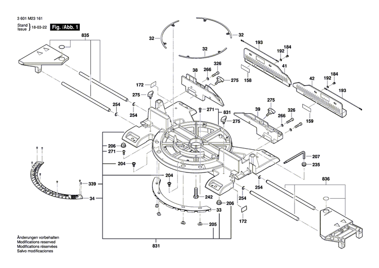 New Genuine Bosch 1609BN0208 Nameplate