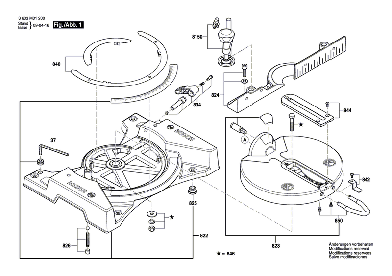 New Genuine Bosch 1609BP7189 Support Element