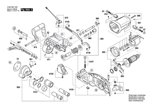 New Genuine Bosch 1609BP7373 Lever