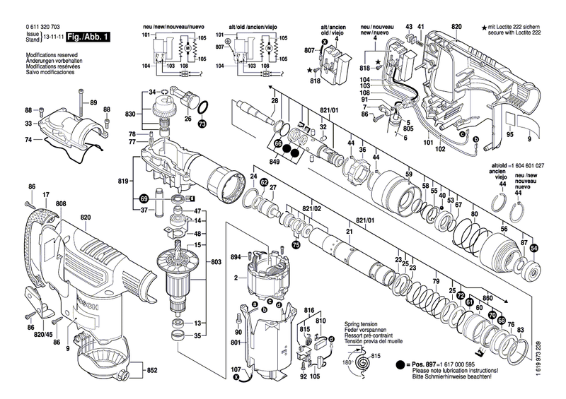 New Genuine Bosch 1610100015 Supporting Disc