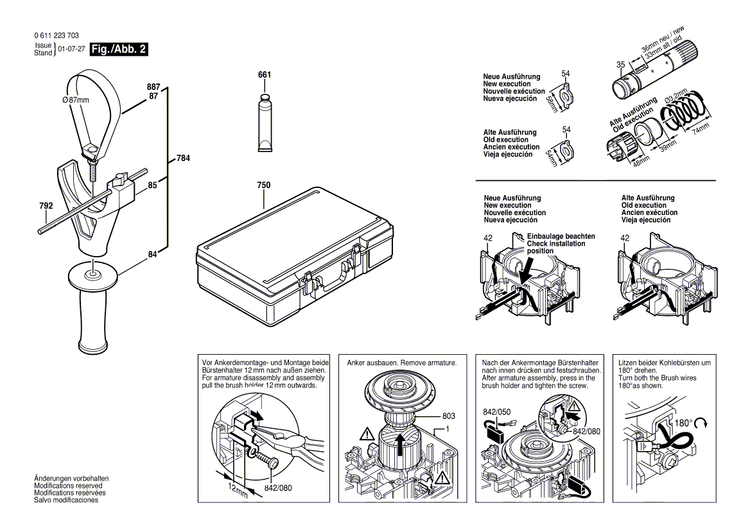 New Genuine Bosch 1610102036 Shim