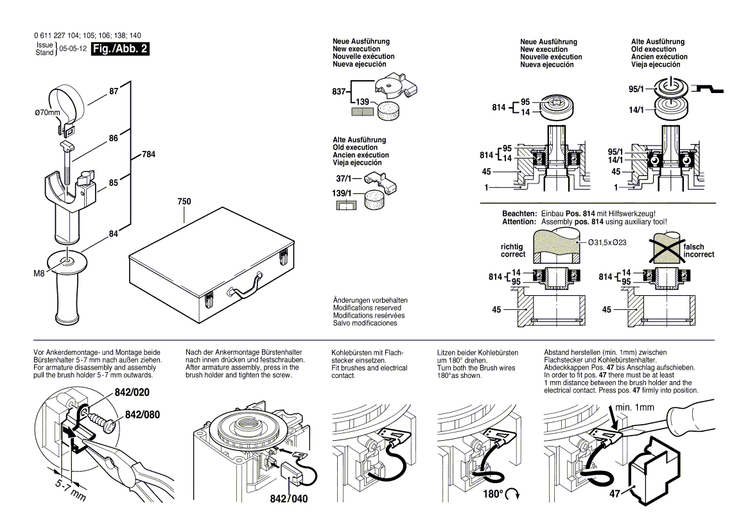 New Genuine Bosch 1610102622 Supporting Disc