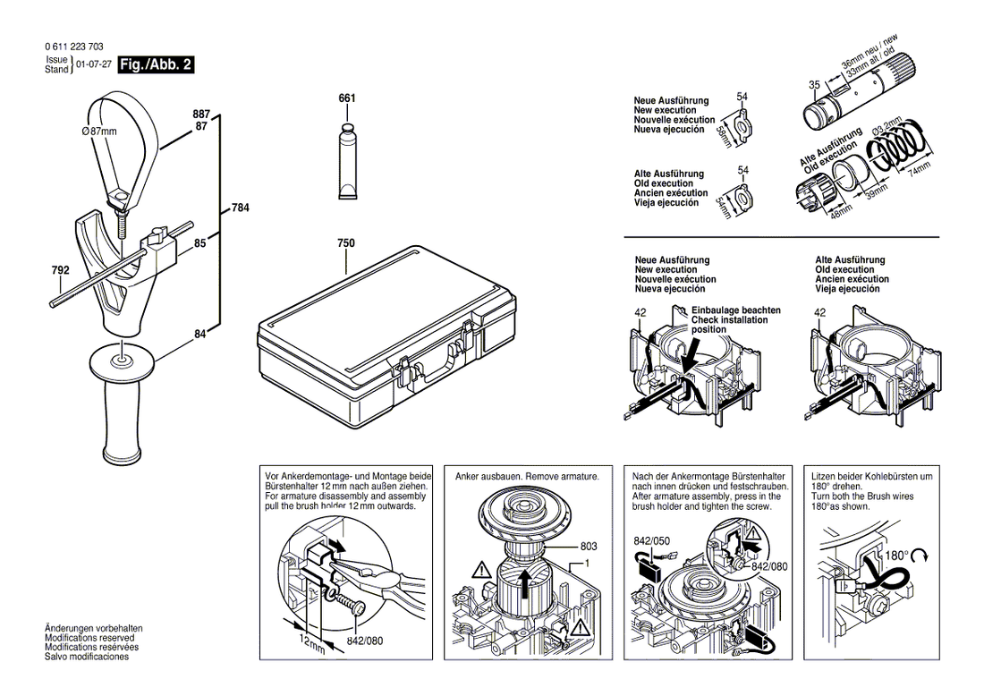 New Genuine Bosch 1610114020 Supporting Disc