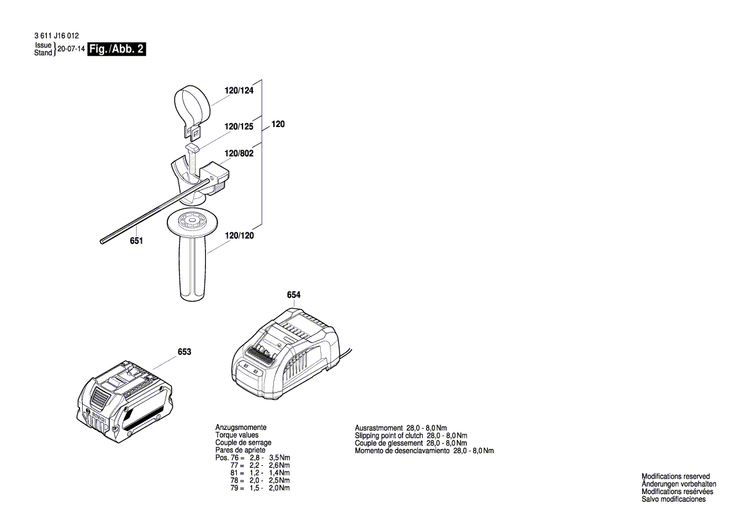 New Genuine Bosch 1610190011 Holding Plate