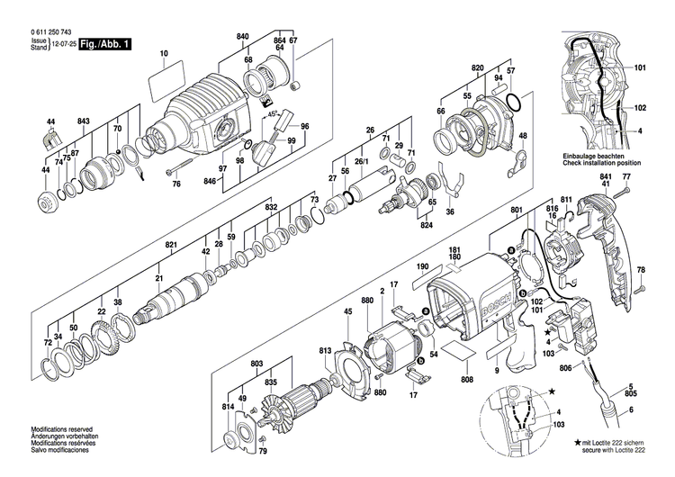 New Genuine Bosch 1610190067 Supporting Disc