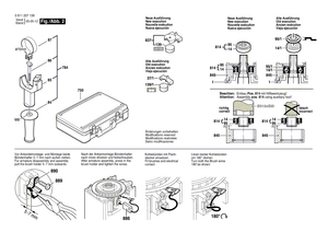 New Genuine Bosch 1610210081 O-Ring
