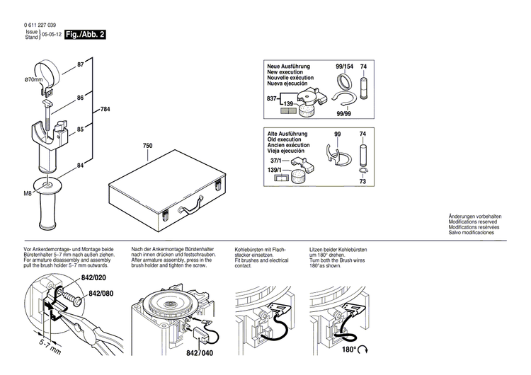 New Genuine Bosch 1610210116 O-Ring