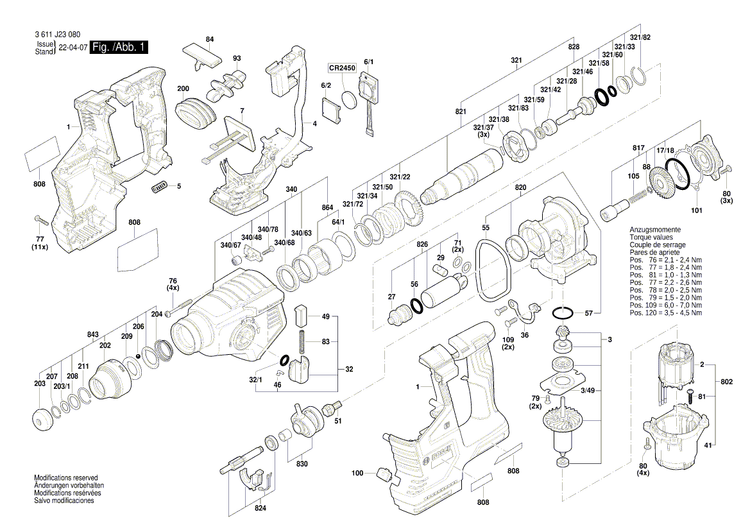 New Genuine Bosch 1610210206 Seal Ring